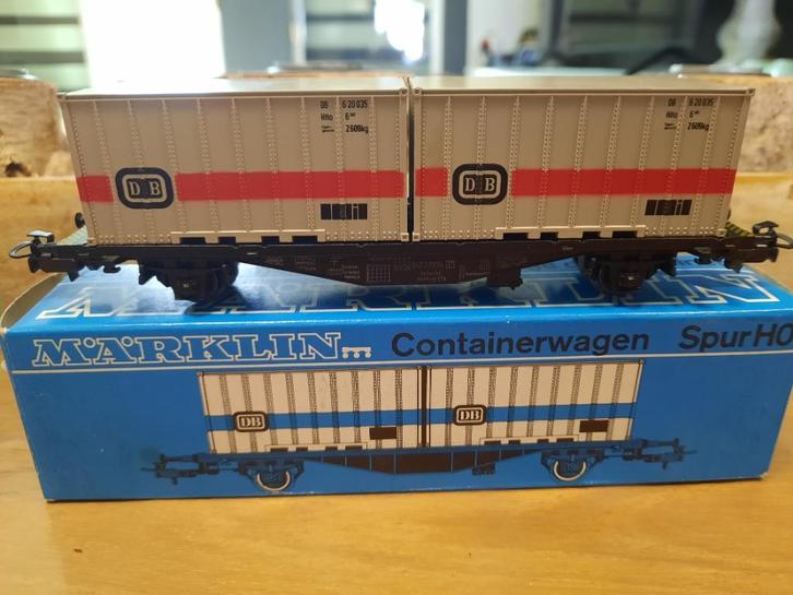 [ W2724 ] Marklin H0 - 4664, Hobby en Vrije tijd, Modeltreinen | H0, Zo goed als nieuw, Wagon, Wisselstroom, Märklin, Ophalen of Verzenden