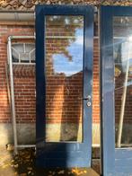 Deuren met kozijn, Gebruikt, Overige typen, Ophalen of Verzenden, Glas