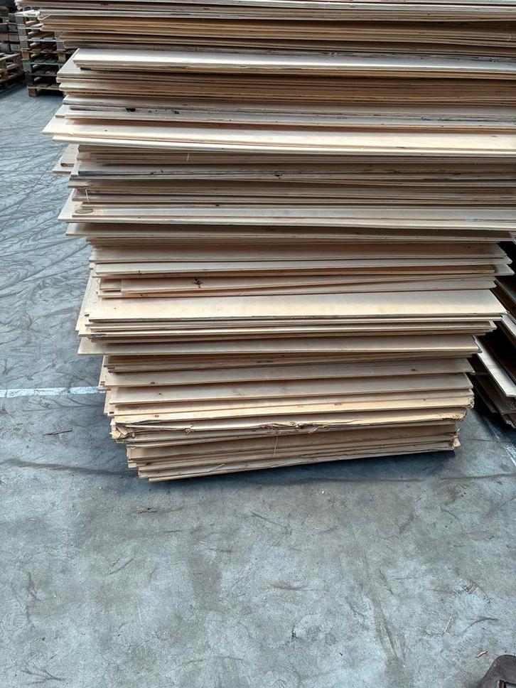 Multiplex platen, Doe-het-zelf en Verbouw, Platen en Panelen, Gebruikt, Multiplex, Minder dan 20 mm, Verzenden