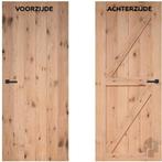 Eiken binnendeur Cabana Roble Dos Rechts Stomp, 80 tot 100 cm, Binnendeur, Nieuw, Ophalen of Verzenden