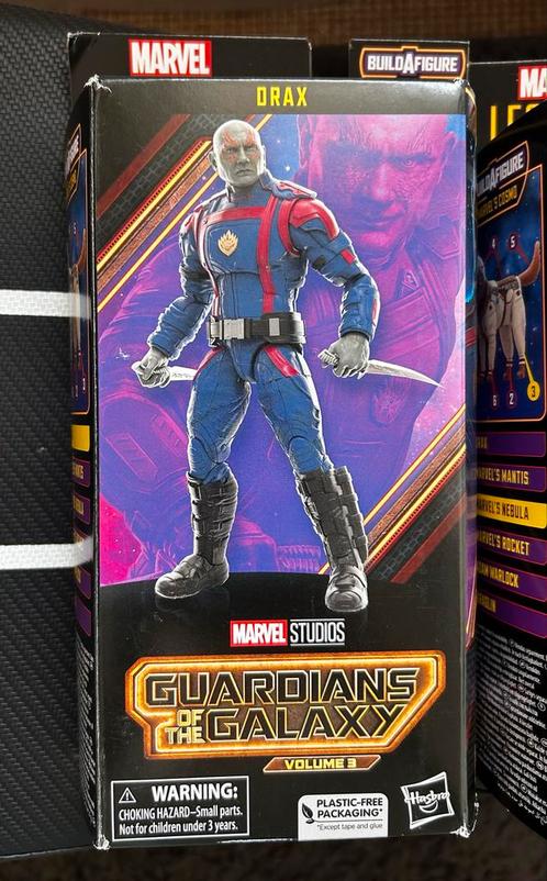 Marvel Legends Drax Guardians of the Galaxy Volume 3, Kinderen en Baby's, Speelgoed | Actiefiguren, Zo goed als nieuw, Ophalen of Verzenden