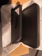 Zwarte toiletrolhouder met plateau, Ophalen of Verzenden, Nieuw