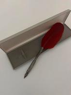 Kroontjespen met Veer - Vintage Schrijfwaren, Verzamelen, Ophalen of Verzenden, Overige merken