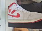 Jordan 1 White Red, Kleding | Heren, Schoenen, Wit, Nieuw, Ophalen of Verzenden, Sneakers of Gympen