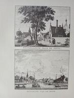Oude Prent De Rijp - IJselve & Westgraafdyk, Antiek en Kunst, Kunst | Etsen en Gravures, Ophalen of Verzenden