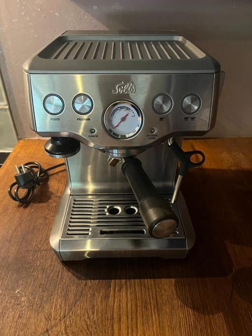 Solis Pro 117 espressomachine COMPLEET, Witgoed en Apparatuur, Koffiezetapparaten, Zo goed als nieuw, Gemalen koffie, Espresso apparaat