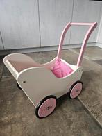 Houten poppenwagen, Ophalen of Verzenden, Gebruikt, Babypop