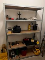 Metalen stellingkast - goede staat, Ophalen, Gebruikt