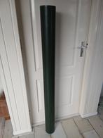 Donkergroene kunststof buis, lengte ca. 140 cm,, Ophalen, Minder dan 2 meter, 80 mm of meer