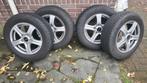 Winterbanden op lichtmetalen velgen, Ophalen, Gebruikt, 15 inch, Banden en Velgen