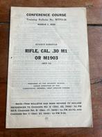 WO2 Amerikaans M1903 Rifle Sniper M1 Garand voorschrift, Verzamelen, Militaria | Tweede Wereldoorlog, Amerika, Boek of Tijdschrift