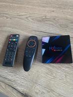 H96 max+ android kastje 4k 64gb met 2x afstandsbediening, Audio, Tv en Foto, Mediaspelers, Ophalen of Verzenden, Zo goed als nieuw