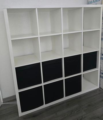 Ikea kallax kast incl. bakken beschikbaar voor biedingen
