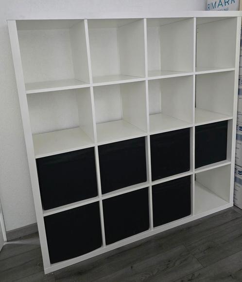 Ikea kallax kast incl. bakken, Huis en Inrichting, Kasten | Wandmeubels, Gebruikt, Minder dan 150 cm, 25 tot 50 cm, Ophalen of Verzenden