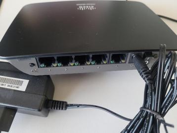 Linksys SE2500 5-Poorts Gigabit Netwerk Switch 