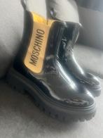 Moschino laarzen zwart goud maat 37, Ophalen of Verzenden, Zwart