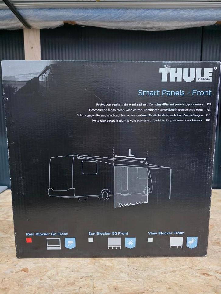 Thule Rain Blocker G2 Voorwand 1.27x2.10, Caravans en Kamperen, Caravan accessoires, Nieuw, Ophalen
