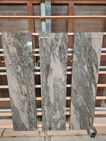 Granieten vensterbanken 3x25x100,5cm beschikbaar voor biedingen