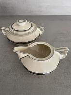 Art Deco melkkannetje en suikerpot van Epiag, Ophalen of Verzenden