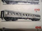 marklin zilverlingen 4043 cq 4083, Ophalen, Wisselstroom, Gebruikt, Wagon