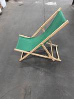 Grote partij strandstoelen te koop!, Tuin en Terras, Ophalen of Verzenden, Nieuw, Hout, Inklapbaar