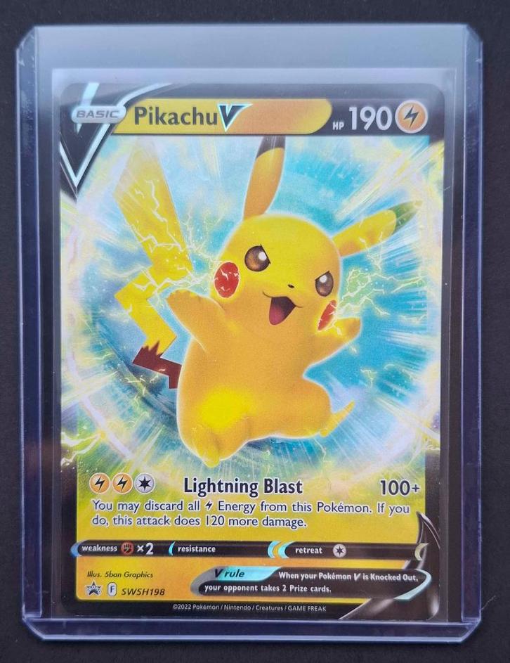 Pikachu V (SWSH 198), Hobby en Vrije tijd, Verzamelkaartspellen | Pokémon, Nieuw, Losse kaart, Ophalen of Verzenden