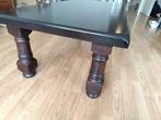 houten salontafel, Ophalen, 100 tot 150 cm, 50 tot 100 cm, Zo goed als nieuw