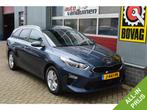 Kia Ceed Sportswagon 1.4 T-GDi DynamicPlusLine O.a: PDC, Cam, 4 cilinders, Met garantie (alle), Blauw, Leder en Stof