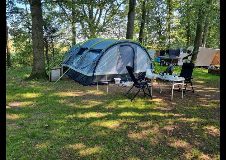 Tunneltent 6 persoons, Caravans en Kamperen, Tenten, tot en met 4, Zo goed als nieuw, Ophalen