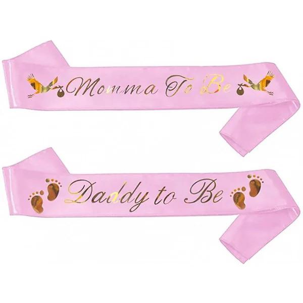 Sjerpen Mommy en Daddy to Be wit, roze of blauw, Versiering, Nieuw, Ophalen of Verzenden, Info@sweet-one.nl