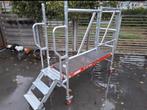 Altrex RS Tower56 kamersteiger 75x195 met trap (Nieuwstaat!), Ophalen, Rolsteiger of Kamersteiger
