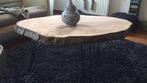 Side table schaaldeel 100% NL uit een stuk eiken beuken, Huis en Inrichting, Tafels | Sidetables, Ophalen of Verzenden, Nieuw