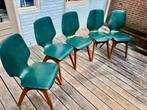 5 vintage stoelen jaren 50/60, Huis en Inrichting, Stoelen, Ophalen, Gebruikt, Overige kleuren, Scandinavische stijl, retro, vintage, jaren 50/60