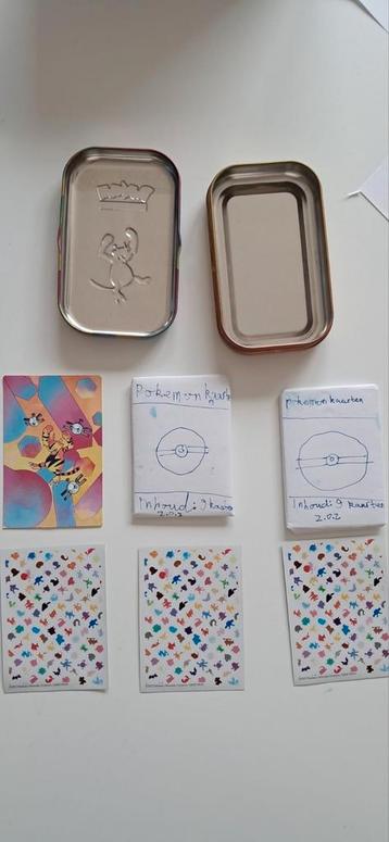 Mysterie blikje pokémon. 2 verschillende. beschikbaar voor biedingen