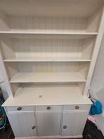 Witte buffetkast met klassieke uitstraling, Huis en Inrichting, Kasten | Buffetkasten, Ophalen, Gebruikt, Landelijk, 150 tot 200 cm