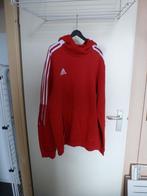 ADIDAS rood wit hoodie trui M -GRATIS zend, Kleding | Dames, Maat 38/40 (M), Verzenden, Rood, Fitness of Aerobics