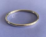 Zilveren “slavenarmband” ovaal, Ophalen of Verzenden, Gebruikt, Zilver, Zilver