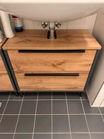 Wastafelmeubel, Huis en Inrichting, Badkamer | Badkamermeubels, Ophalen, 50 tot 100 cm, Zo goed als nieuw, Minder dan 100 cm