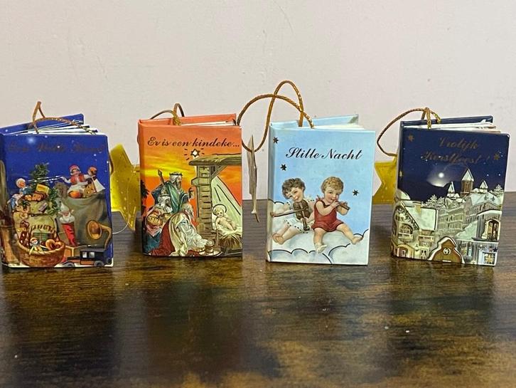 Mini 3-d Kerst boekjes, Diversen, Kerst, Zo goed als nieuw, Ophalen of Verzenden