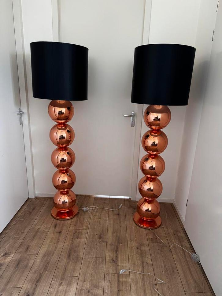 Eric Kuster Stijl Lampen, Huis en Inrichting, Lampen | Vloerlampen, Zo goed als nieuw, 150 tot 200 cm, Metaal, Ophalen