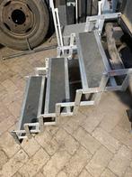 Aluminium vouwbare trap/opstap, Caravans en Kamperen, Camper-accessoires, Ophalen, Gebruikt
