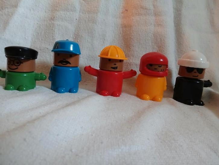 5 ikea poppetjes, hoofdjes en hoedjes kan je wisselen, Verzamelen, Poppetjes en Figuurtjes, Nieuw, Ophalen of Verzenden