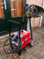 Lincoln Lasapparaat met reduceertoestel en gasfles, Ophalen of Verzenden, Gebruikt, Minder dan 150 ampère, Co2