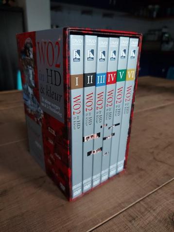 Luxe 6-DVD-box Tweede Wereld Oorlog in HD & Kleur beschikbaar voor biedingen