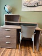 Houten tienerbureau met 3 lades, Ophalen, Zo goed als nieuw, Bureau