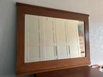 Houten Spiegel - Rechthoekig, Ophalen, Gebruikt, 100 tot 125 cm, Minder dan 100 cm