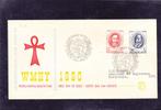 FDC E 44 WMHY 1960 (213), Postzegels en Munten, Postzegels | Eerstedagenveloppen, Verzenden, Beschreven, Nederland