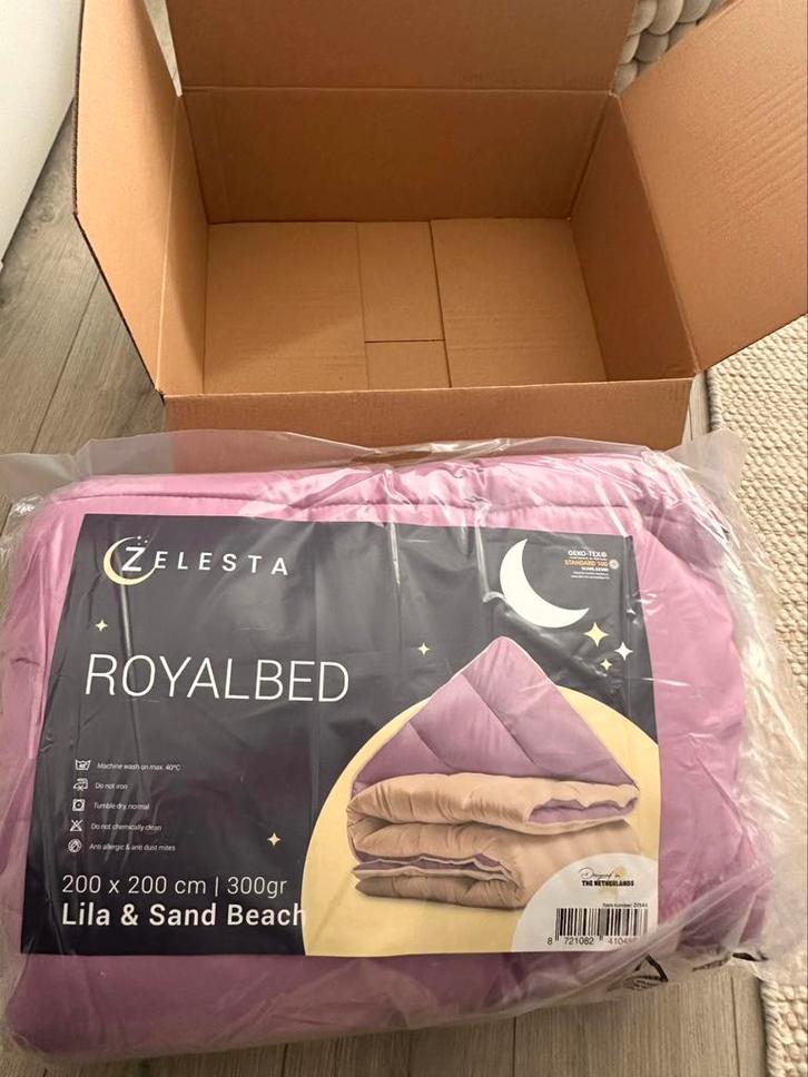 Nieuw: Zelesta dekbed 200x200, Huis en Inrichting, Slaapkamer | Beddengoed, Nieuw, Deken of Dekbed, Tweepersoons, Overige kleuren