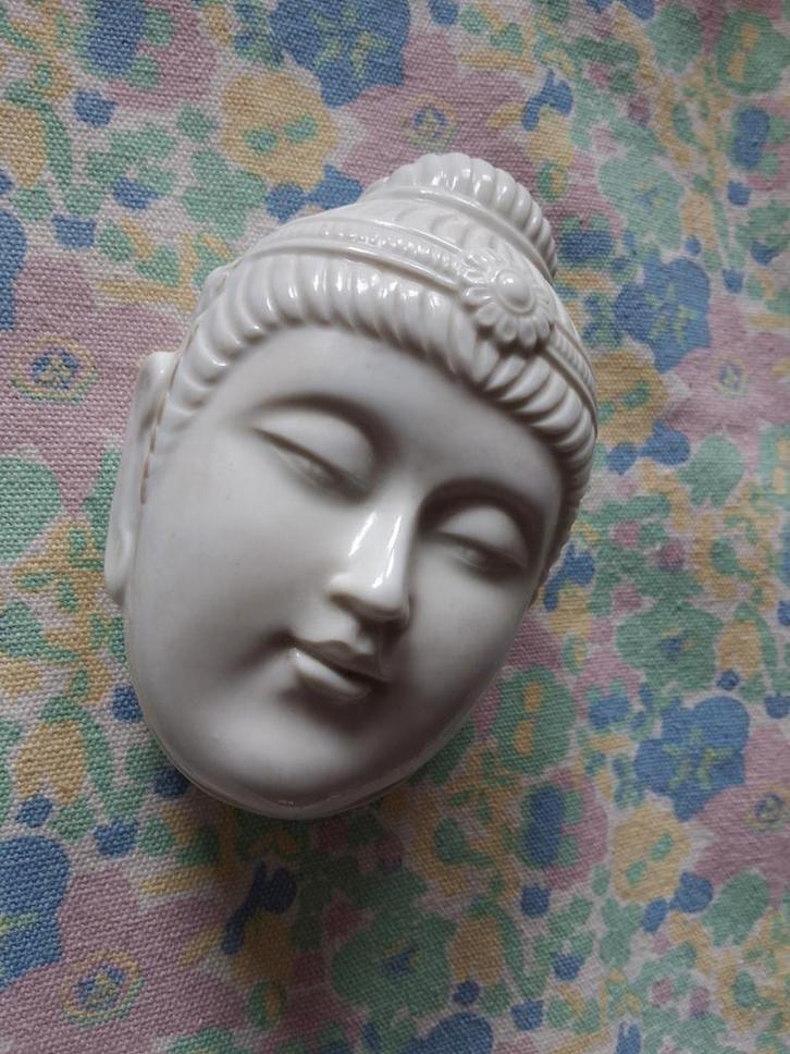 Vintage Porseleinen Boeddha Doosje, Huis en Inrichting, Woonaccessoires | Boeddhabeelden, Ophalen of Verzenden