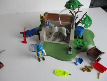 Playmobil Wasplaats Paarden 4193 Vraagprijs beschikbaar voor biedingen